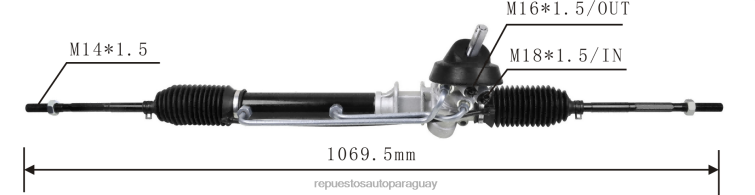 venta de repuestos para motos al por mayor en Paraguay | RV6802693 cremallera de dirección asistida 94754800 CHEVROLET