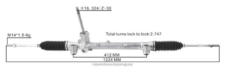 venta de repuestos motos al por mayor | RV6802794 cremallera de dirección asistida 77367810 68263318aa 52060738 52060739 51967456 52076430 52113668 52005180 51936135 52158027 52158028 DODGE/CHRYSLER