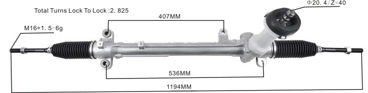 autopartes Asunción Paraguay | RV6802727 cremallera de dirección asistida 56500-c5100 HYUNDAI/KIA