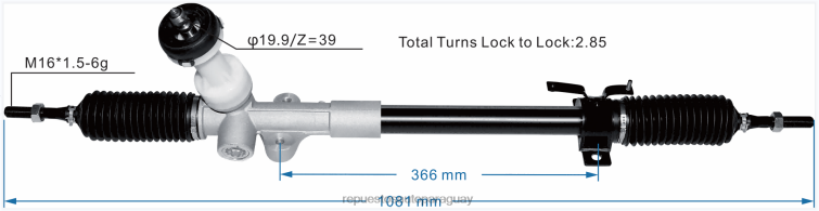 autopartes y repuestos | RV6802749 cremallera de dirección asistida 56500-2s010 HYUNDAI/KIA