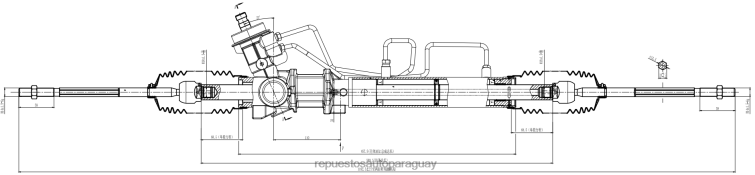 venta de repuestos motos al por mayor | RV6802644 cremallera de dirección asistida ga2a-32-110n MAZDA