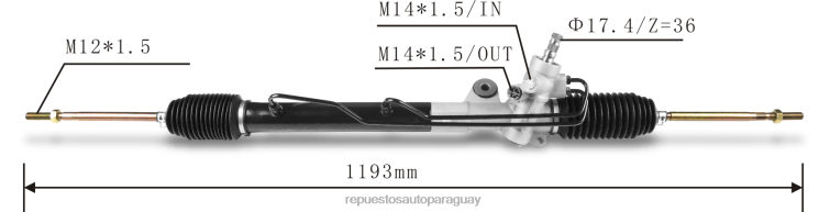 autopartes y repuestos | RV6802569 Cremallera de dirección asistida 49001-4z001 49001-4z011 49001-4z700 49001-4z800 49001-f4600 49001-8m720 NISSAN