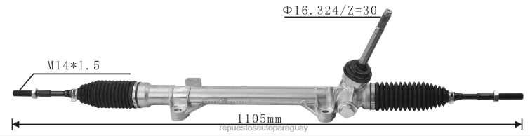 piezas de automóvil | RV6802588 cremallera de dirección asistida 48001-4bg0a NISSAN