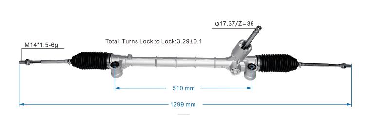 mayoristas de repuestos de auto | RV6802622 cremallera de dirección asistida 48500-m68p02 SUZUKI