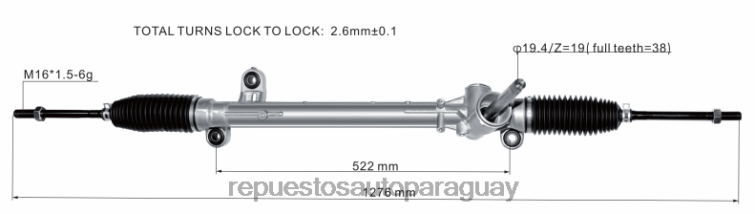 venta de repuestos motos al por mayor | RV6802664 cremallera de dirección asistida jx6c-3a500-ad FORD